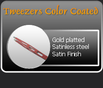 Tweezers Color Coated